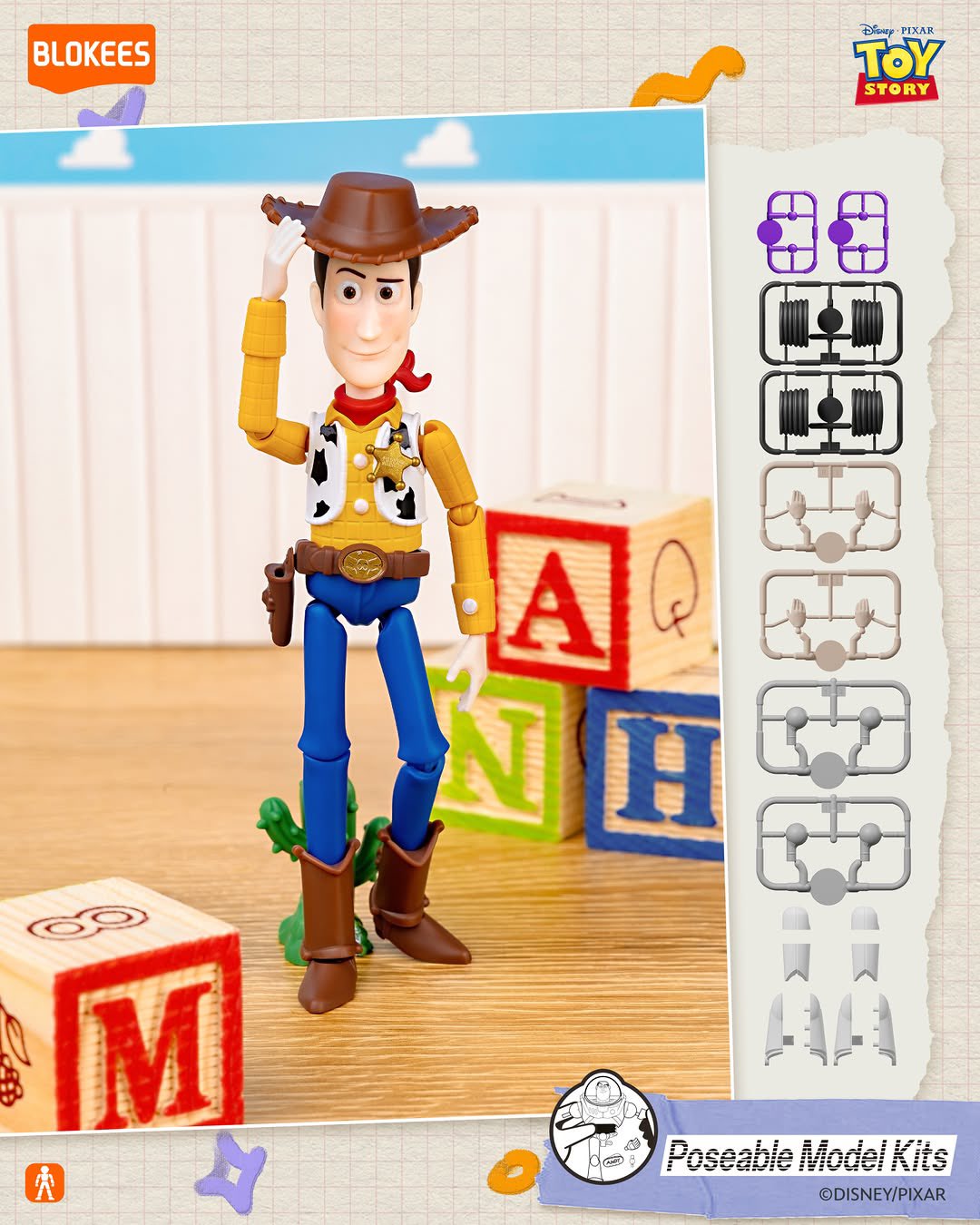 Toy Story Elite Version 01 6 Pack Box Champion Class Model Kit