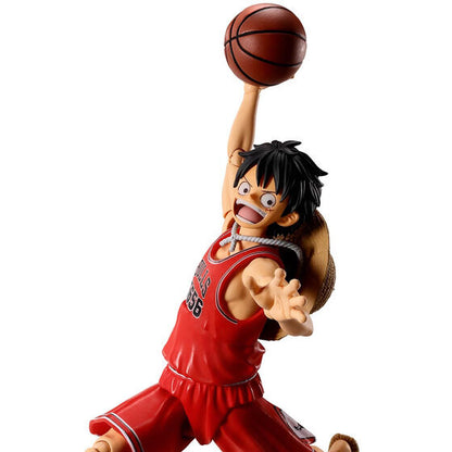 One Piece x NBA Monkey D. Luffy: Chicago Bulls Ver. Exclusive S.H.Figuarts Action Figure