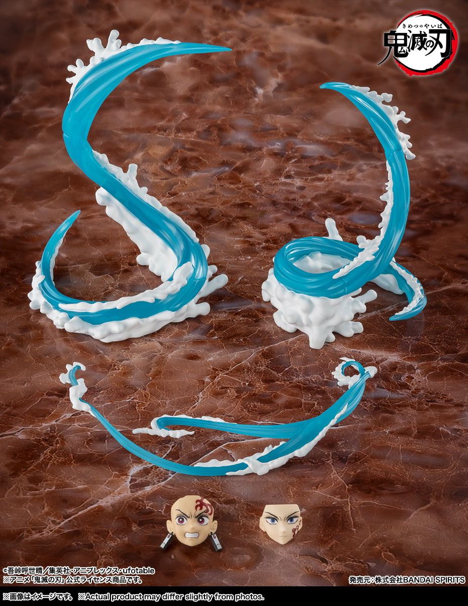 Demon Slayer Tanjiro Kamado & Giyu Tomioka: Water Breathing S.H.Figuarts Effect Parts Set