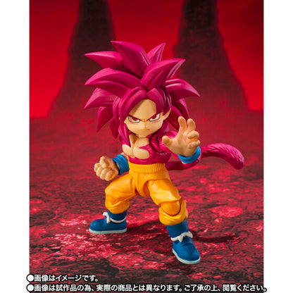 Dragon Ball Daima Super Saiyan 4 Son Goku (Mini) Exclusive S.H.Figuarts Action Figure