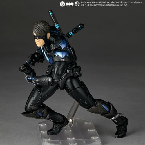 Batman: Arkham Knight Nightwing Revoltech Amazing Yamaguchi Action Figure