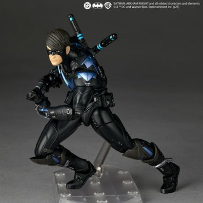 Batman: Arkham Knight Nightwing Revoltech Amazing Yamaguchi Action Figure