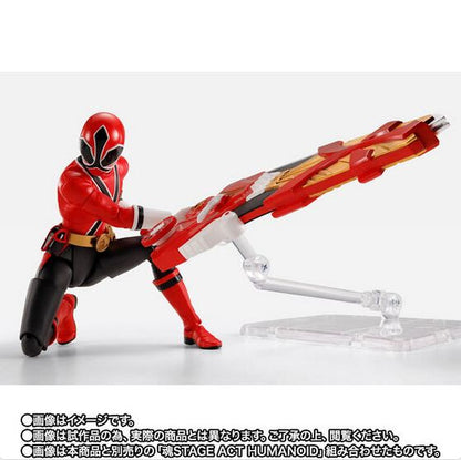 Samurai Sentai Shinkenger Shinken Red Shinkocchou Seihou Exclusive S.H.Figuarts Action Figure