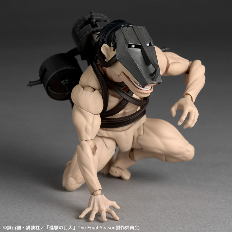 Attack on Titan Cart Titan Revoltech Amazing Yamaguchi Action Figure