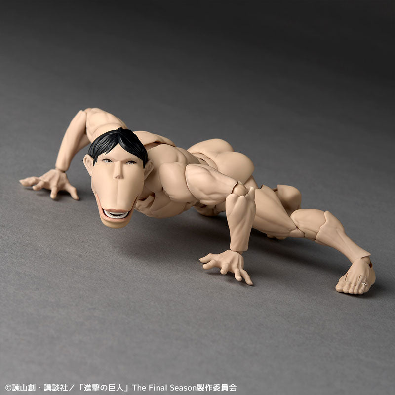 Attack on Titan Cart Titan Revoltech Amazing Yamaguchi Action Figure