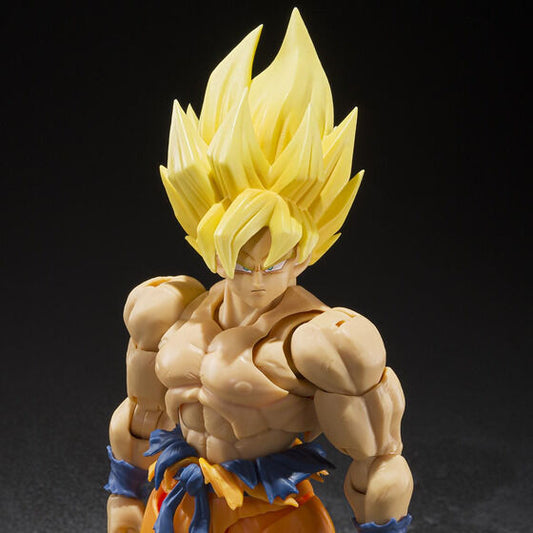 Dragon Ball Z Super Saiyan Son Goku Exclusive S.H.Figuarts Action Figure (Best Selection)