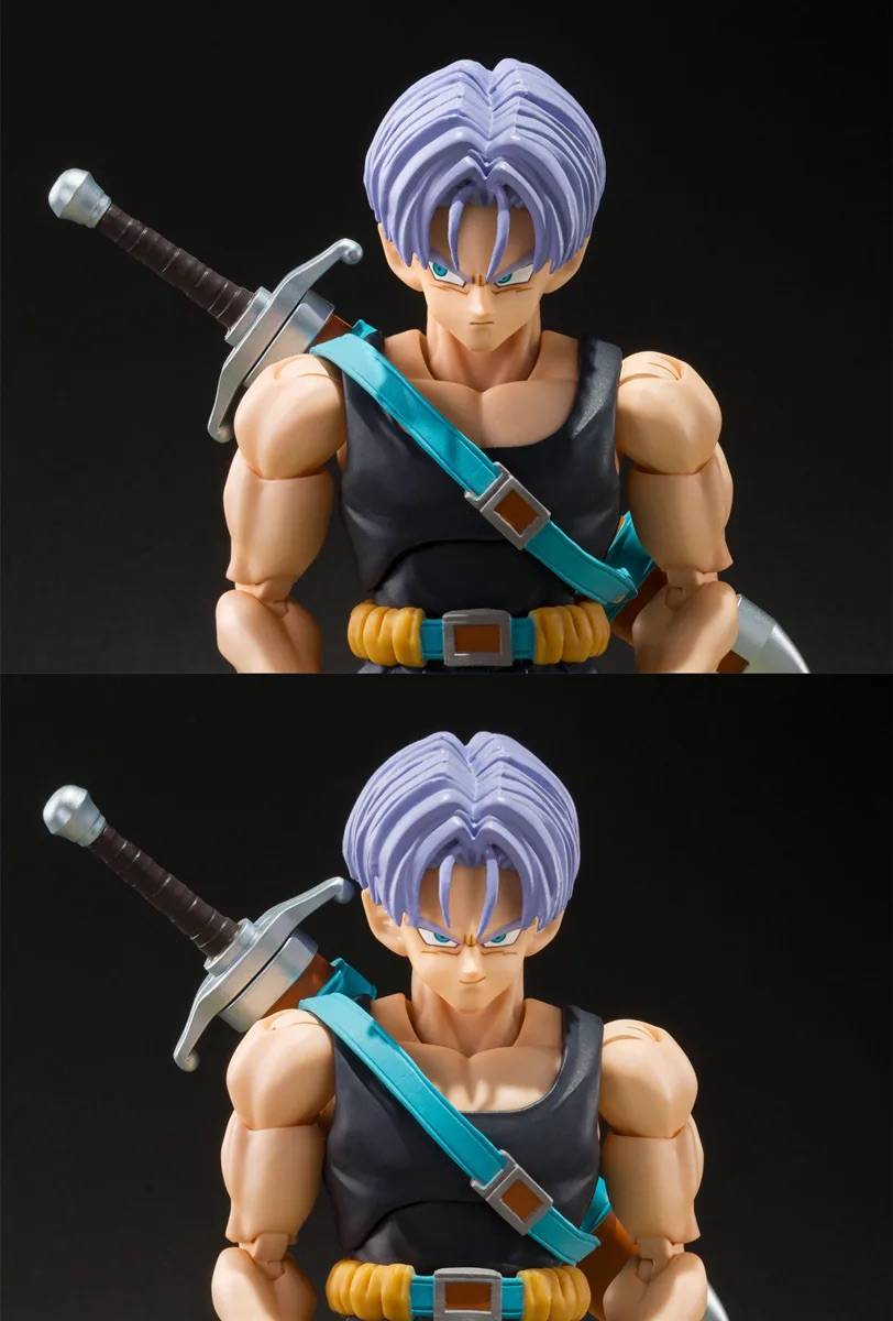 Dragon Ball Z Fighters Trunks S.H. Figuarts Action Figure with Special Display Base
