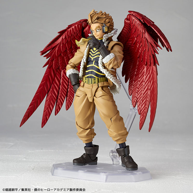 My Hero Academia Hawks Revoltech Amazing Yamaguchi Action Figure (Reissue)