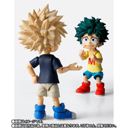 My Hero Academia Izuku Midoriya & Katsuki Bakugo Childhood Ver. S.H. Figuarts Action Figure Set