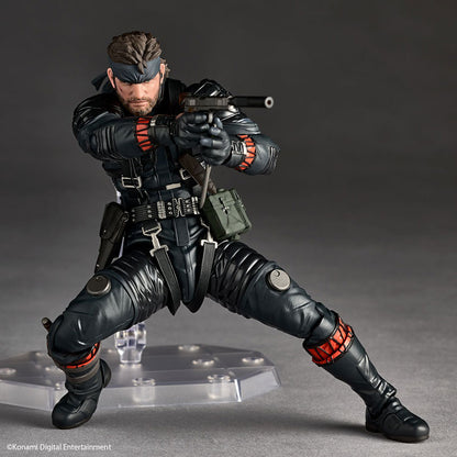 Metal Gear Solid Delta: Snake Eater Naked Snake Sneaking Suit Ver. Revoltech Amazing Yamaguchi Action Figure