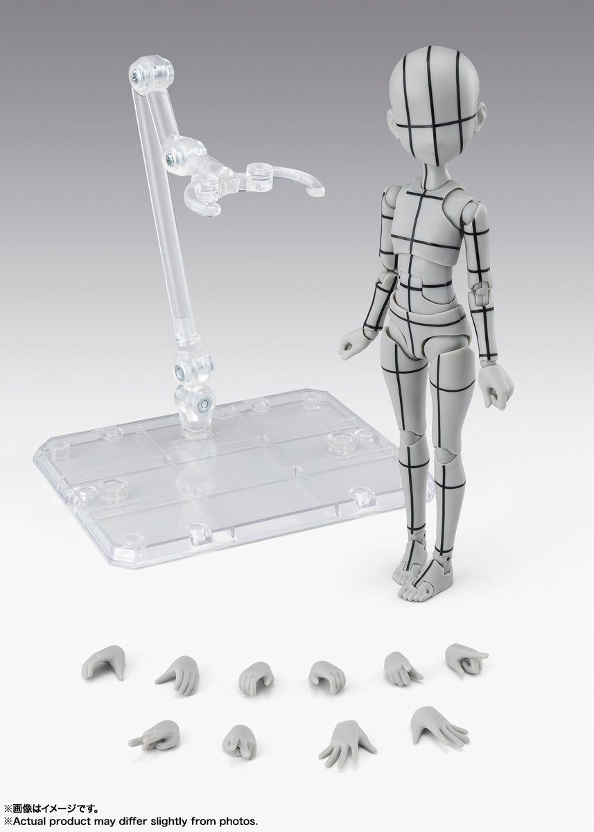 Body Chan Ken Sugimori Edition Wire Frame (Gray Color Ver.) S.H.Figuarts Action Figure