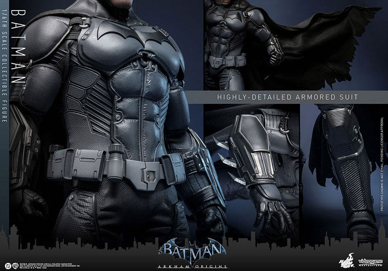 Batman: Arkham Origins Video Game Masterpiece Batman 1/6th Scale Collectible Figure