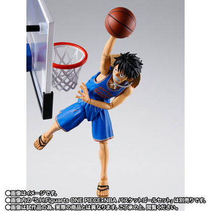 One Piece x NBA Monkey D. Luffy: New York Knicks Ver. Exclusive S.H.Figuarts Action Figure