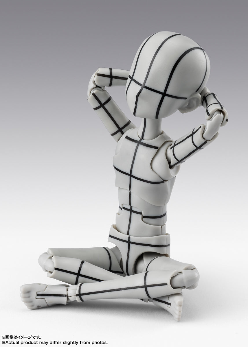 Body Kun Ken Sugimori Edition Wire Frame (Gray Color Ver.) S.H.Figuarts Action Figure