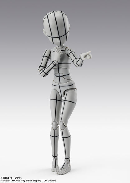 Body Chan Ken Sugimori Edition Wire Frame (Gray Color Ver.) S.H.Figuarts Action Figure