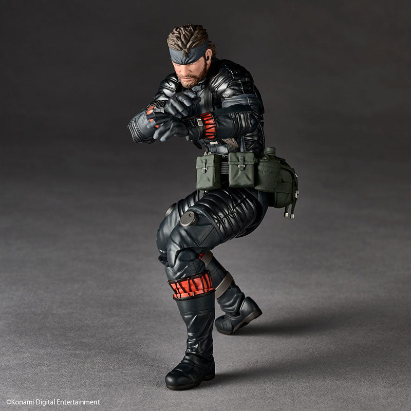 Metal Gear Solid Delta: Snake Eater Naked Snake Sneaking Suit Ver. Revoltech Amazing Yamaguchi Action Figure