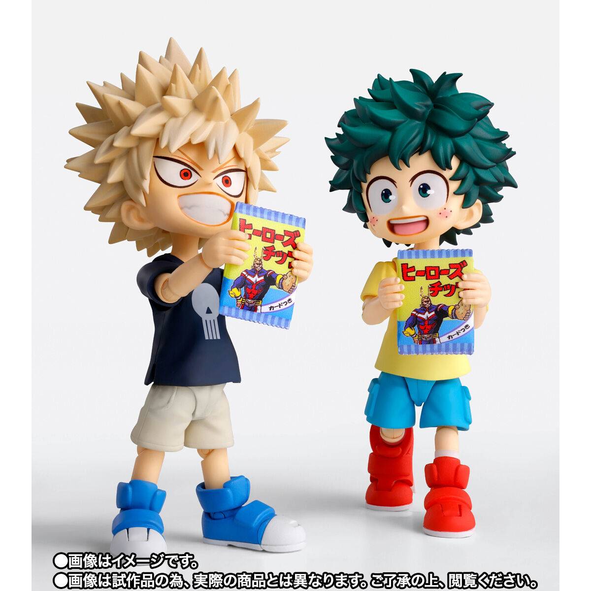 My Hero Academia Izuku Midoriya & Katsuki Bakugo Childhood Ver. S.H. Figuarts Action Figure Set