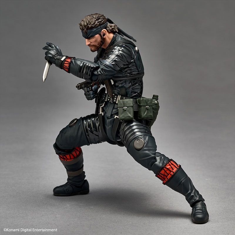 Metal Gear Solid Delta: Snake Eater Naked Snake Sneaking Suit Ver. Revoltech Amazing Yamaguchi Action Figure