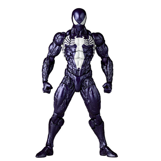 Marvel Symbiote Spider-Man (Purple Version) Revoltech Amazing Yamaguchi Action Figure