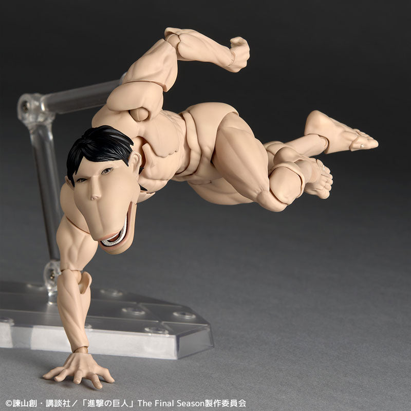 Attack on Titan Cart Titan Revoltech Amazing Yamaguchi Action Figure