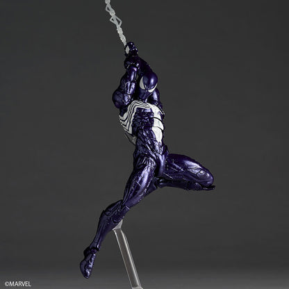 Marvel Symbiote Spider-Man (Purple Version) Revoltech Amazing Yamaguchi Action Figure