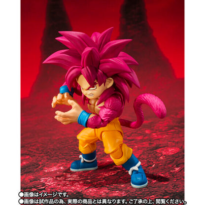 Dragon Ball Daima Super Saiyan 4 Son Goku (Mini) Exclusive S.H.Figuarts Action Figure