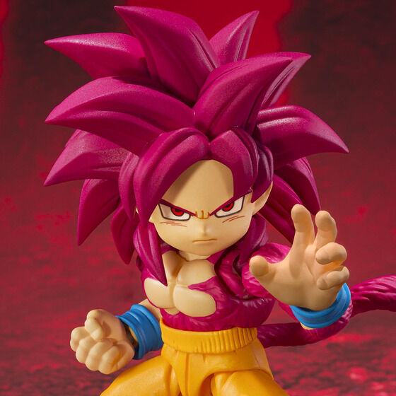 Dragon Ball Daima Super Saiyan 4 Son Goku (Mini) Exclusive S.H.Figuarts Action Figure