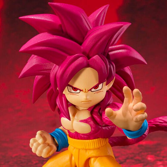 Dragon Ball Daima Super Saiyan 4 Son Goku (Mini) Exclusive S.H.Figuarts Action Figure