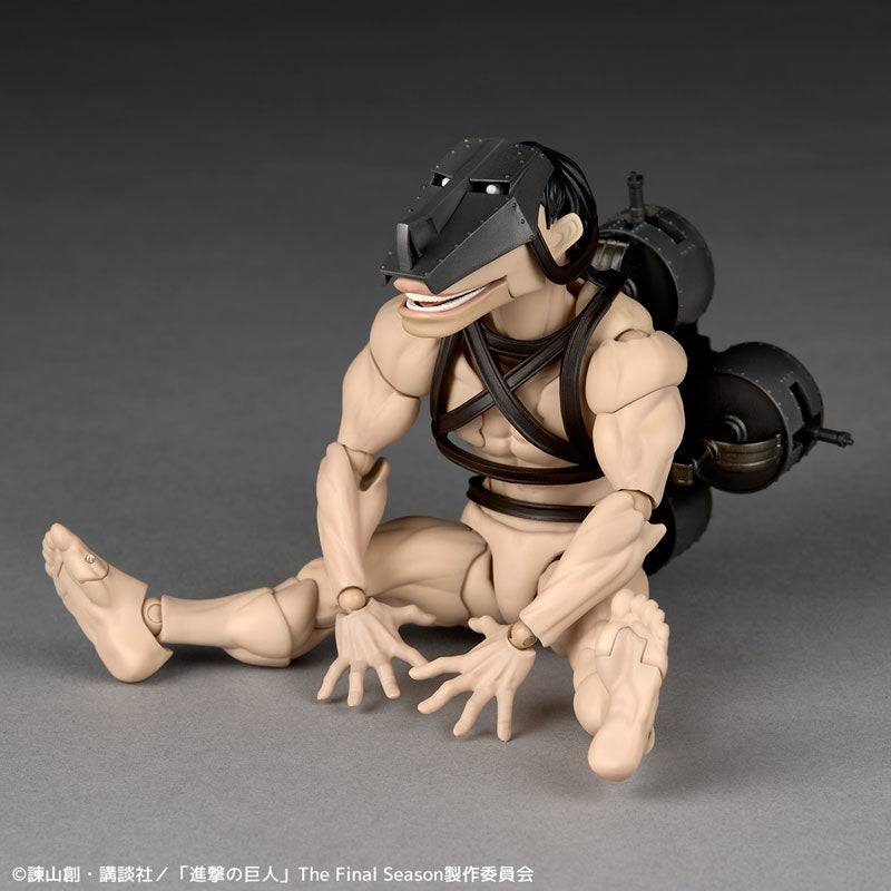 Attack on Titan Cart Titan Revoltech Amazing Yamaguchi Action Figure