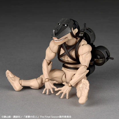 Attack on Titan Cart Titan Revoltech Amazing Yamaguchi Action Figure