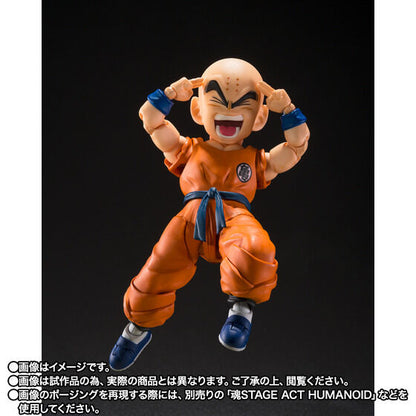 Dragon Ball Z Krilin Son Goku Best Friend Exclusive S.H.Figuarts Action Figure