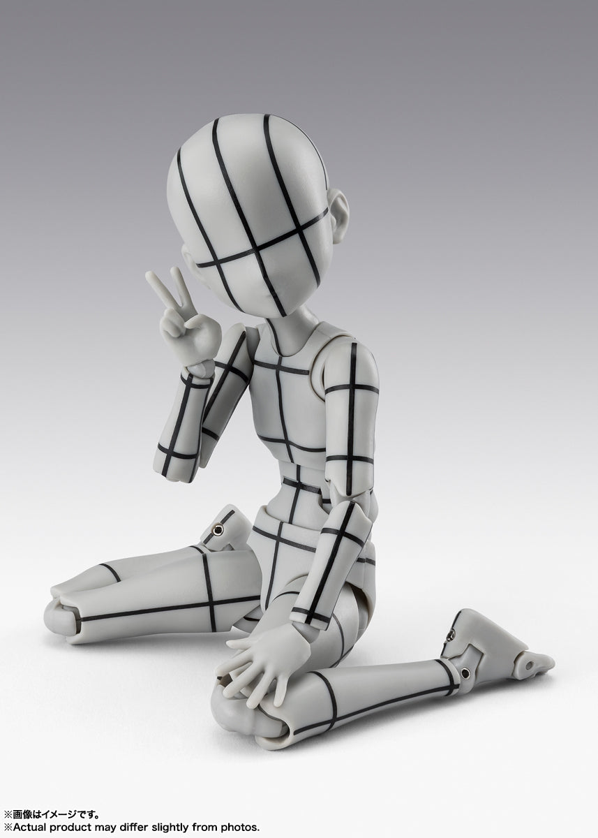 Body Chan Ken Sugimori Edition Wire Frame (Gray Color Ver.) S.H.Figuarts Action Figure