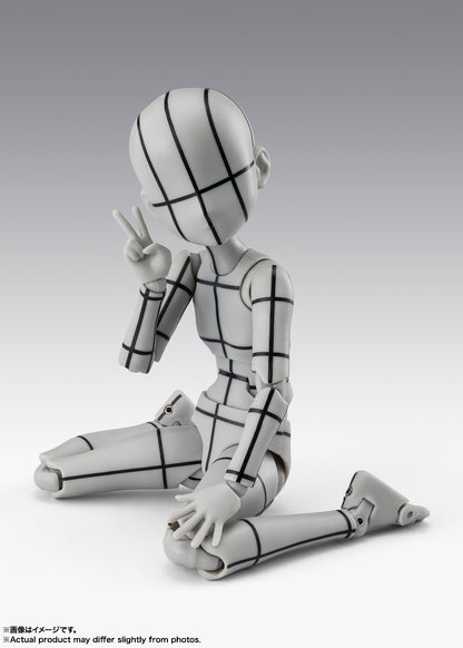 Body Chan Ken Sugimori Edition Wire Frame (Gray Color Ver.) S.H.Figuarts Action Figure