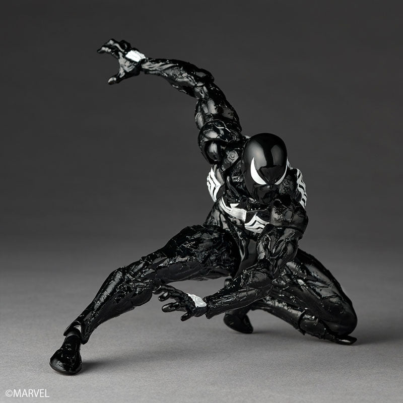 Marvel Symbiote Spider-Man Revoltech Amazing Yamaguchi Action Figure