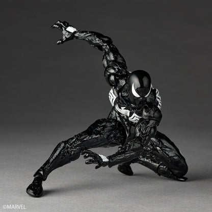 Marvel Symbiote Spider-Man Revoltech Amazing Yamaguchi Action Figure