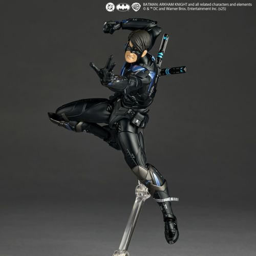 Batman: Arkham Knight Nightwing Revoltech Amazing Yamaguchi Action Figure