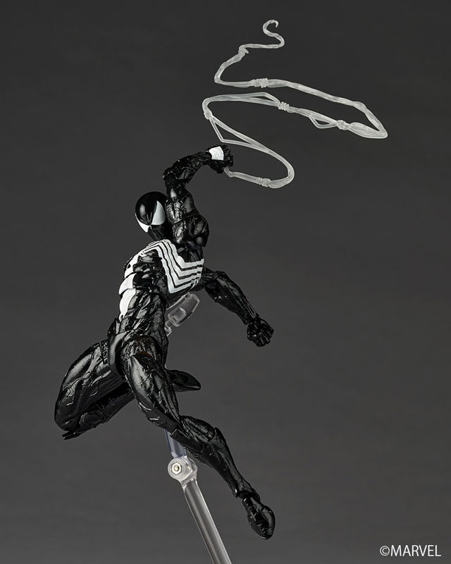Marvel Symbiote Spider-Man Revoltech Amazing Yamaguchi Action Figure