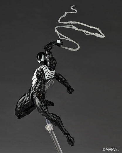 Marvel Symbiote Spider-Man Revoltech Amazing Yamaguchi Action Figure