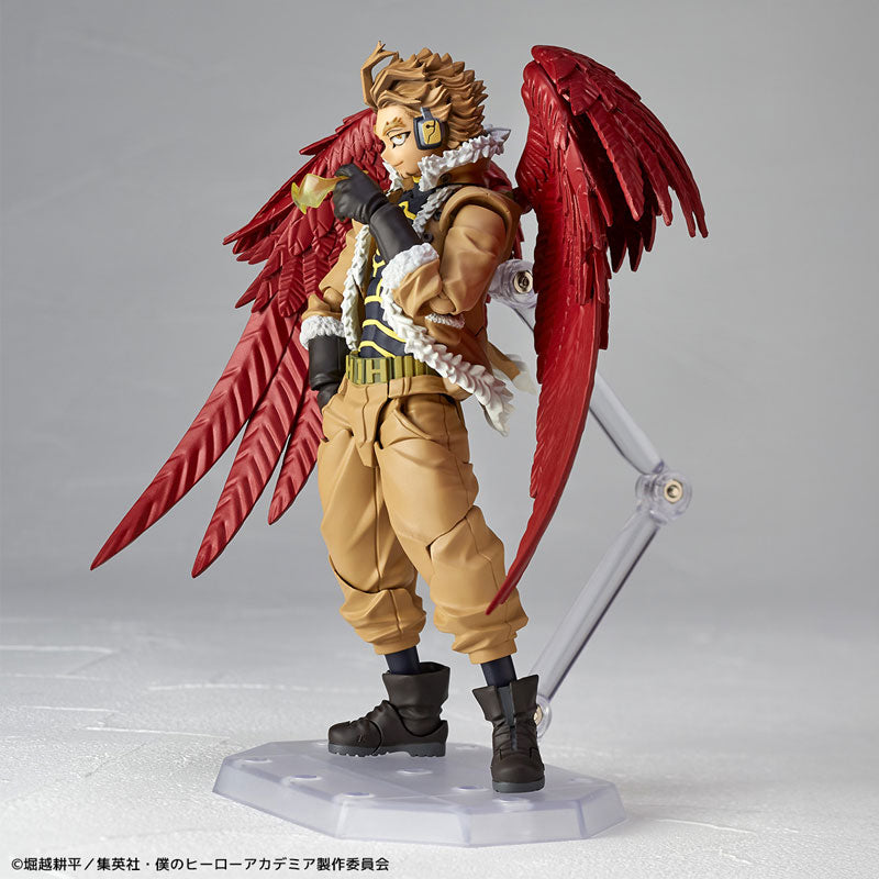 My Hero Academia Hawks Revoltech Amazing Yamaguchi Action Figure (Reissue)