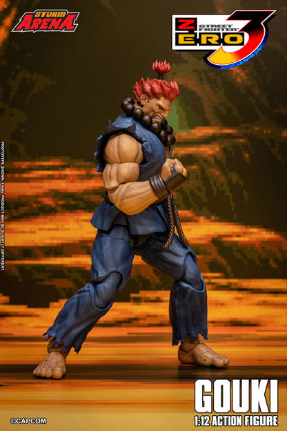 Street Fighter Alpha 3 Storm Arena Akuma (Gouki) 1/12 Scale Action Figure