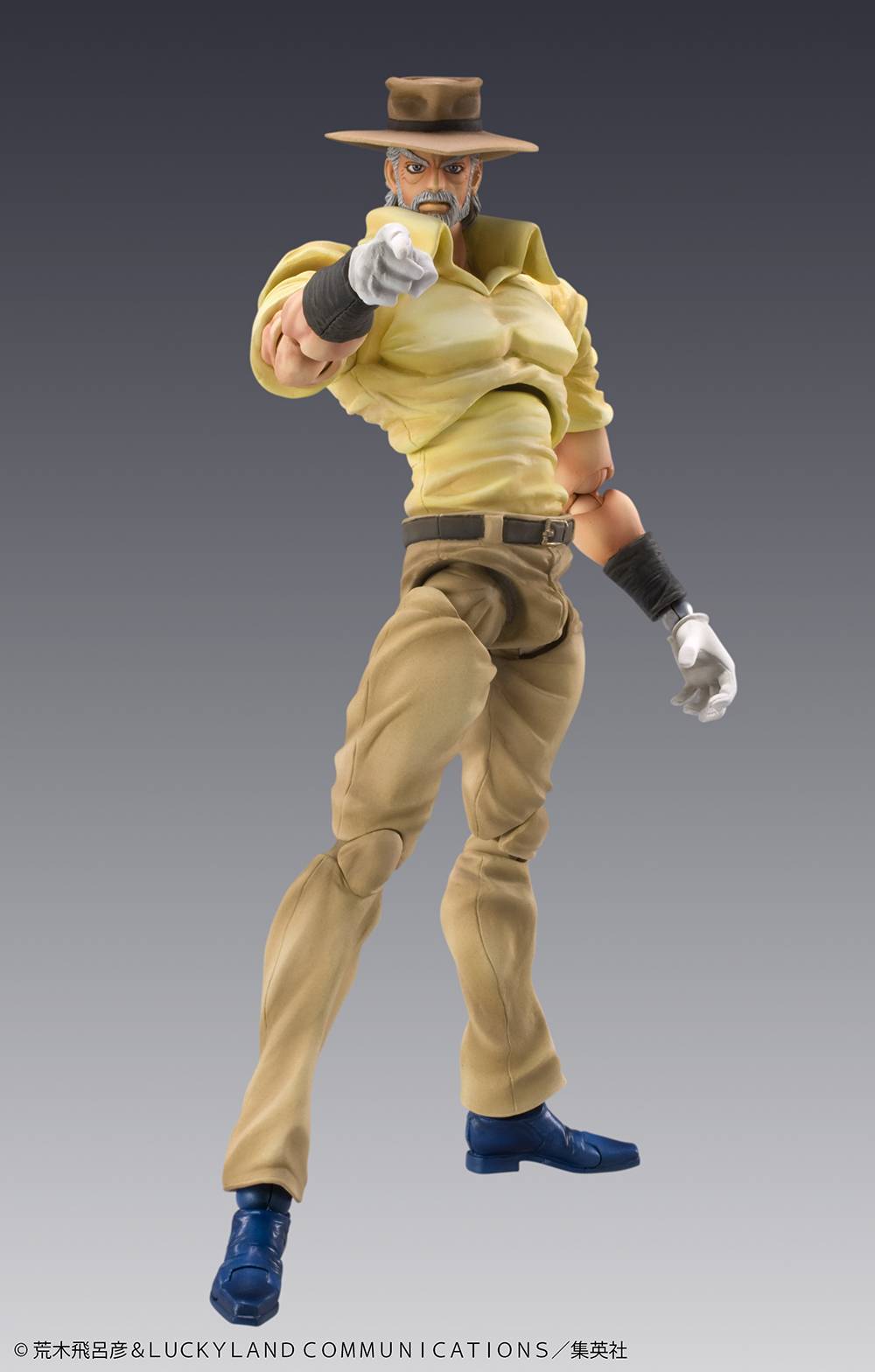JoJo Bizarre Adventure Part 3: Stardust Crusaders Joseph Joestar & Iggy Super Action Statue (Reissue)