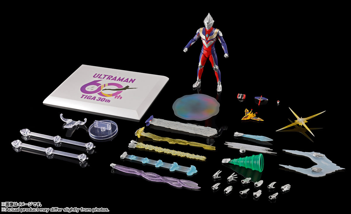 Ultraman Tiga Multi Type 30th Anniversary Edition Shinkocchou Seihou S.H.Figuarts Action Figure