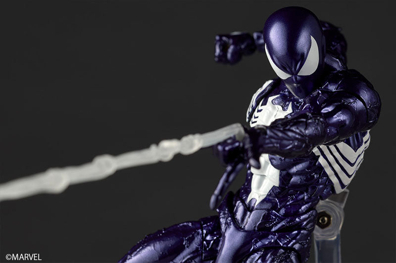 Marvel Symbiote Spider-Man (Purple Version) Revoltech Amazing Yamaguchi Action Figure