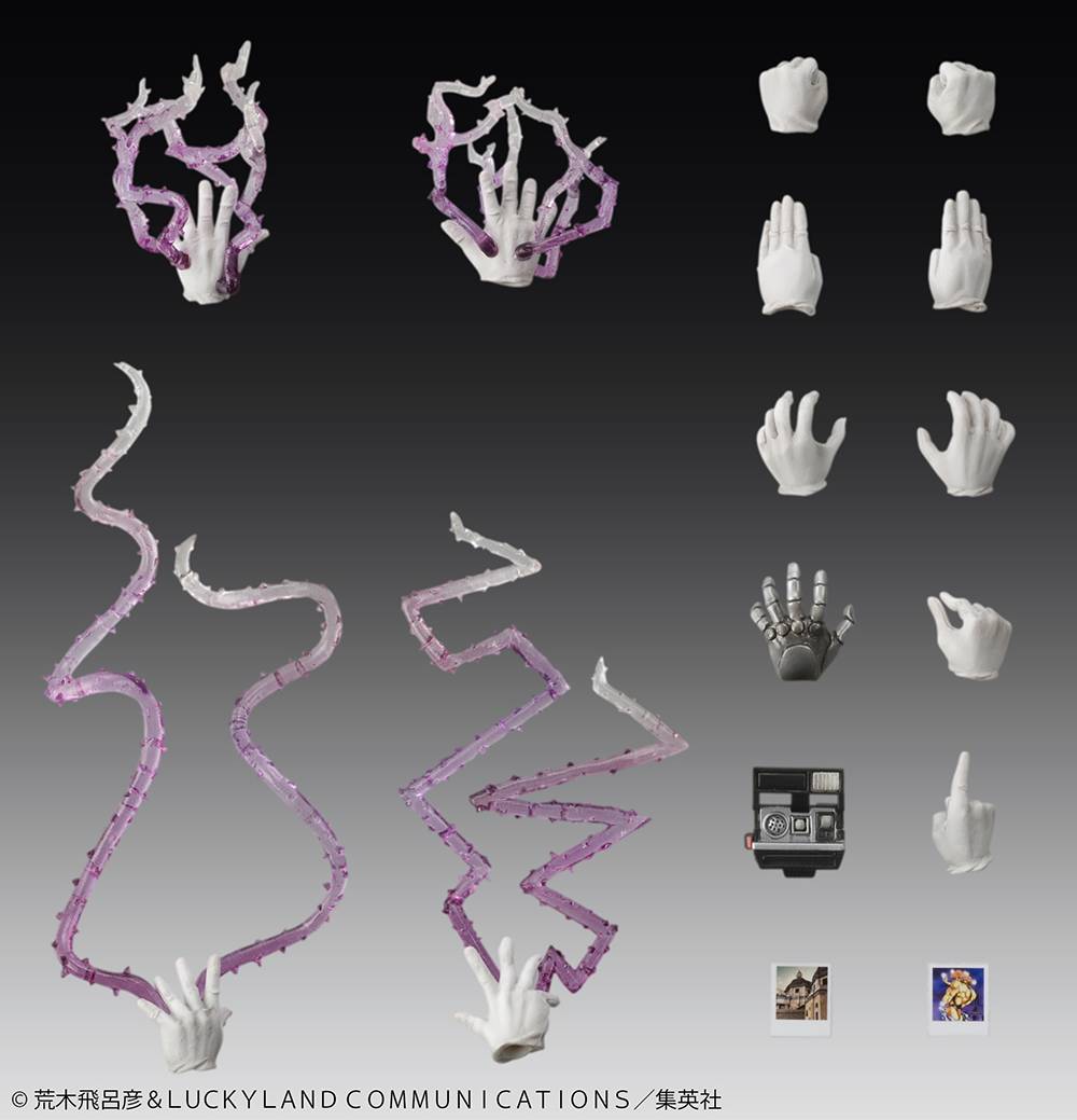 JoJo Bizarre Adventure Part 3: Stardust Crusaders Joseph Joestar & Iggy Super Action Statue (Reissue)