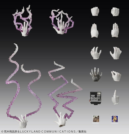 JoJo Bizarre Adventure Part 3: Stardust Crusaders Joseph Joestar & Iggy Super Action Statue (Reissue)