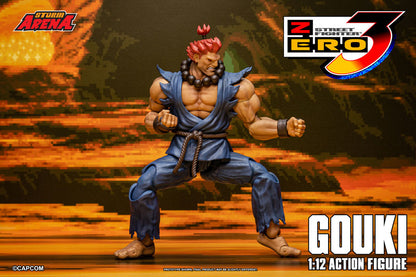 Street Fighter Alpha 3 Storm Arena Akuma (Gouki) 1/12 Scale Action Figure