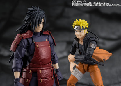 Naruto Shippuden Madara Uchiha The Legend of the Solitary Lord Who Dwells in Deep Darkness S.H.Figuarts Action Figure