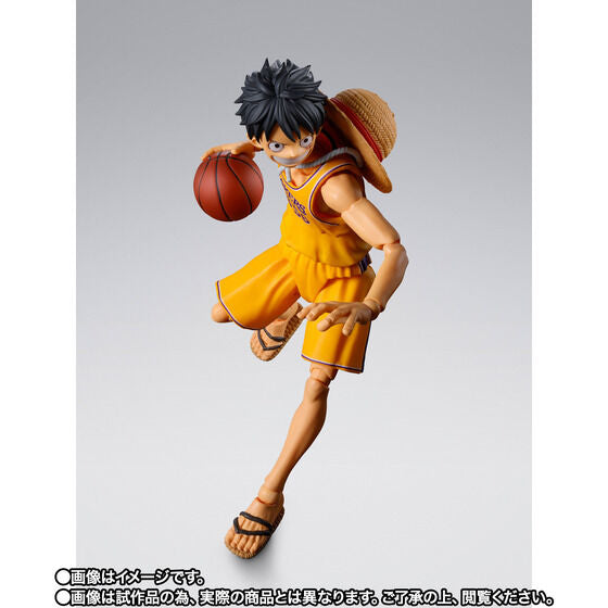 One Piece x NBA Monkey D. Luffy: Los Angeles Lakers Ver. Exclusive S.H.Figuarts Action Figure