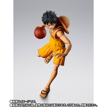 One Piece x NBA Monkey D. Luffy: Los Angeles Lakers Ver. Exclusive S.H.Figuarts Action Figure