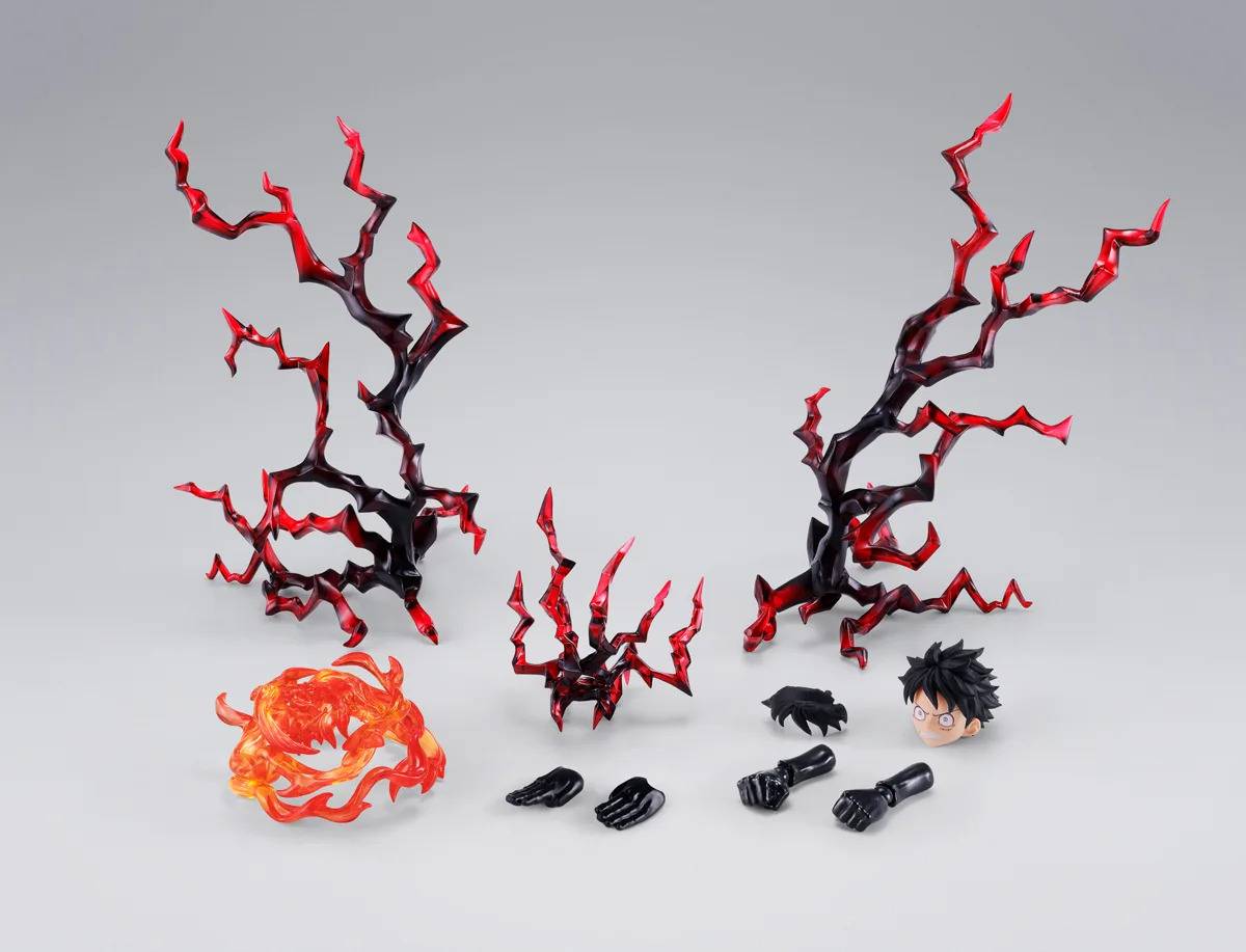 One Piece Monkey D. Luffy (New World Ver.) S.H.Figuarts Option Parts Set